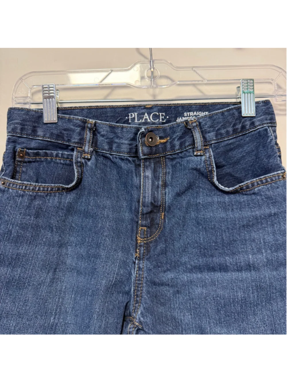 Boys The Children's Place Straight Leg Jeans Size 14 Blue